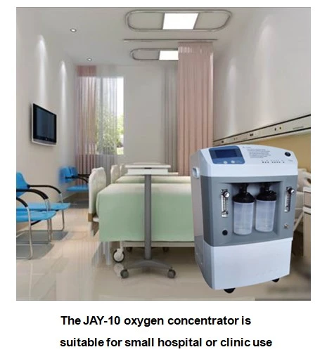 میڈیکل استعمال شدہ 10L آکسیجن کنسرٹر JAY-10 لانگ فین سے